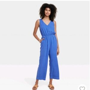 Universal Threads Medium Linen Jumpsuit